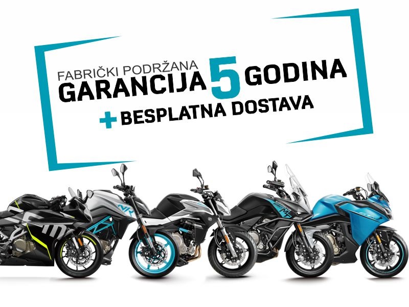 garancija CFMOTO motocikli