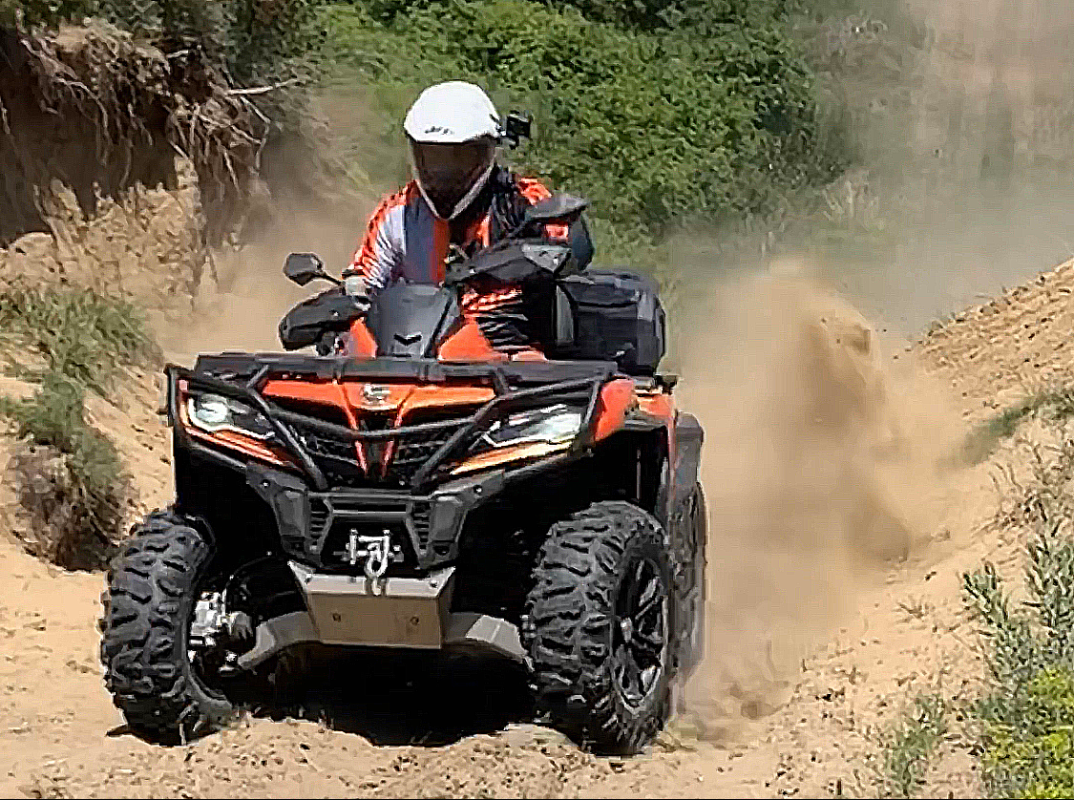 CFMOTO ATV vožnja Delibatska peščara – Zagajička brda - CFMOTO