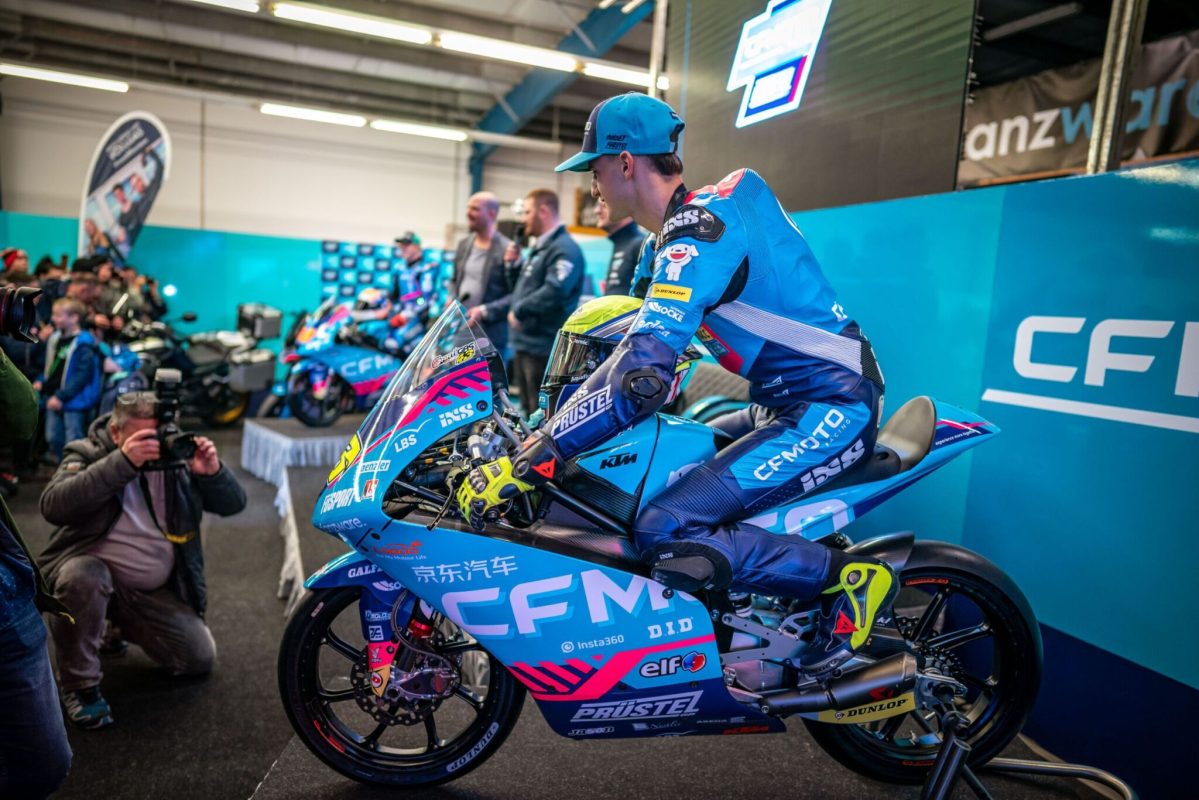 predstavljanje cfmoto pruestel gp tim 2023