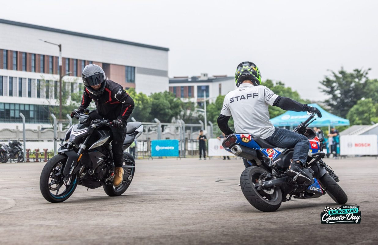 cfmoto day 2024 stunt