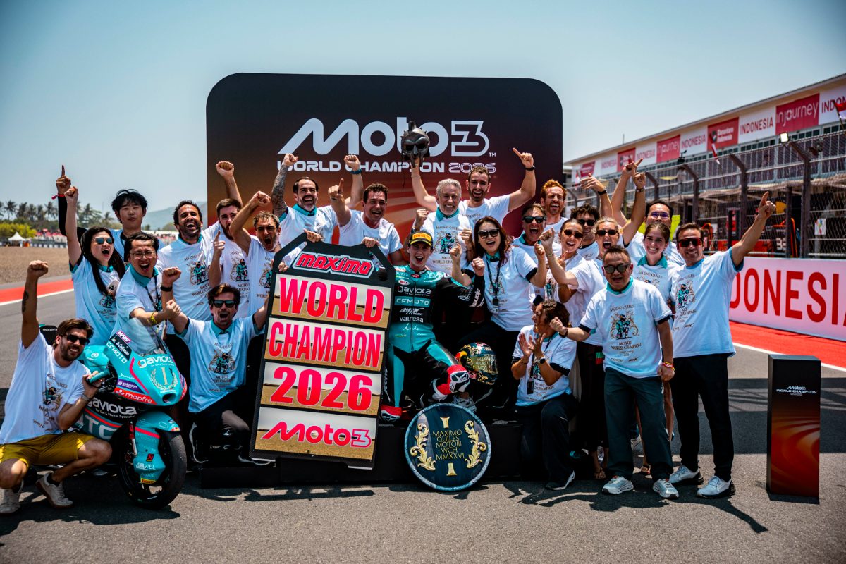 CFMOTO Moto3 Svetski Sampion